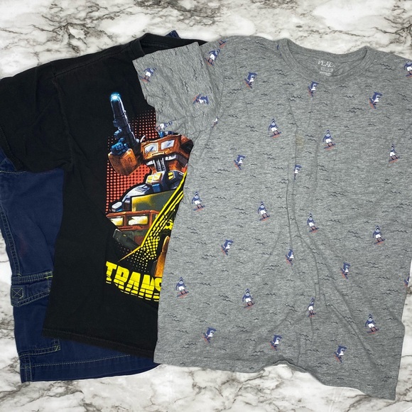 🎉Bundle big boy shorts tops tees A9-29